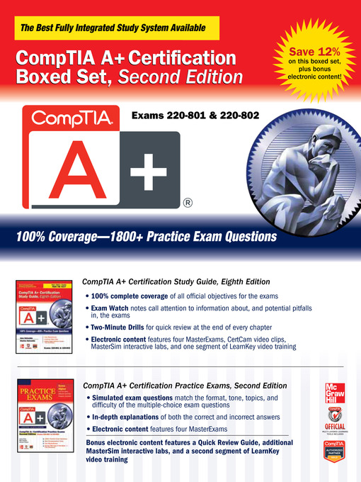 Title details for CompTIA A+ Certification Boxed Set (Exams 220-801 & 220-802) by Jane Holcombe - Available
